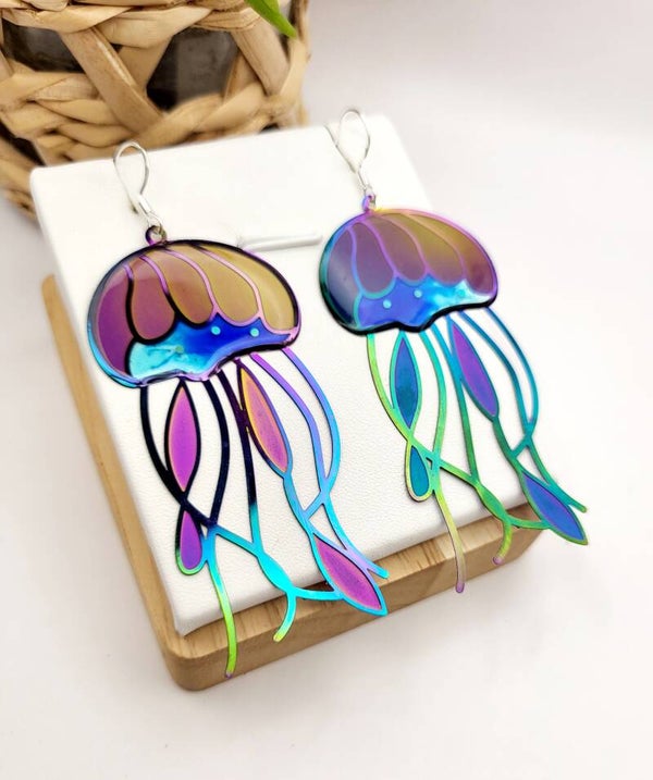 Boucles "Merveilleuses méduses "