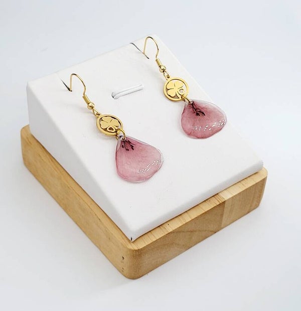 Boucles " Véritables coquelicots "