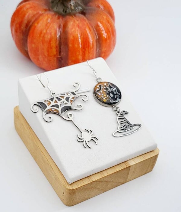 Boucles " L'araignée au château hanté "