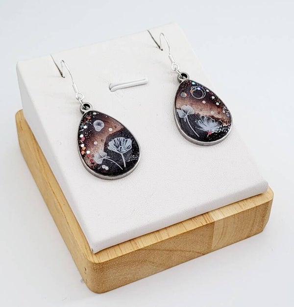 Boucles " Gouttes Bohême "