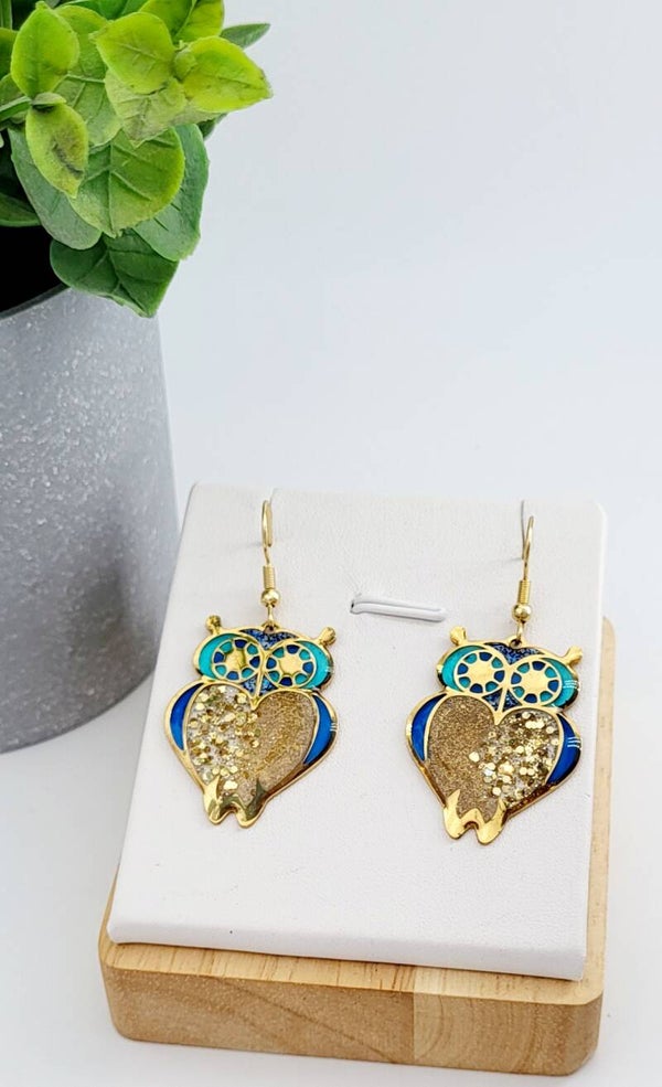 Boucles " Hiboux "
