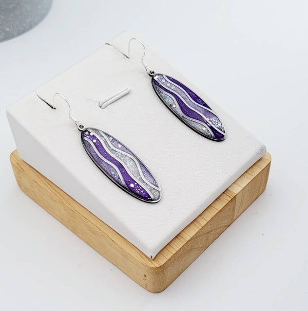 Boucles " Beautés mauves "