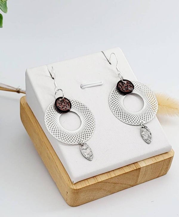Boucles " Léopard soleil "