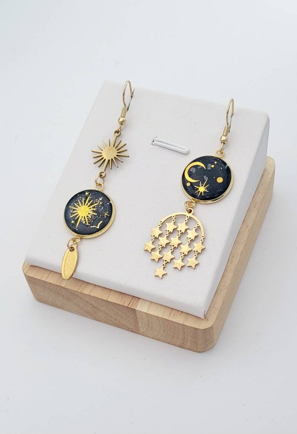 Boucles " Étoiles filantes "