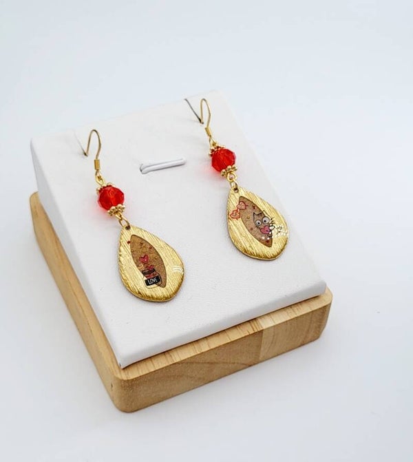 Boucles " Petits chats rouges ♡ "