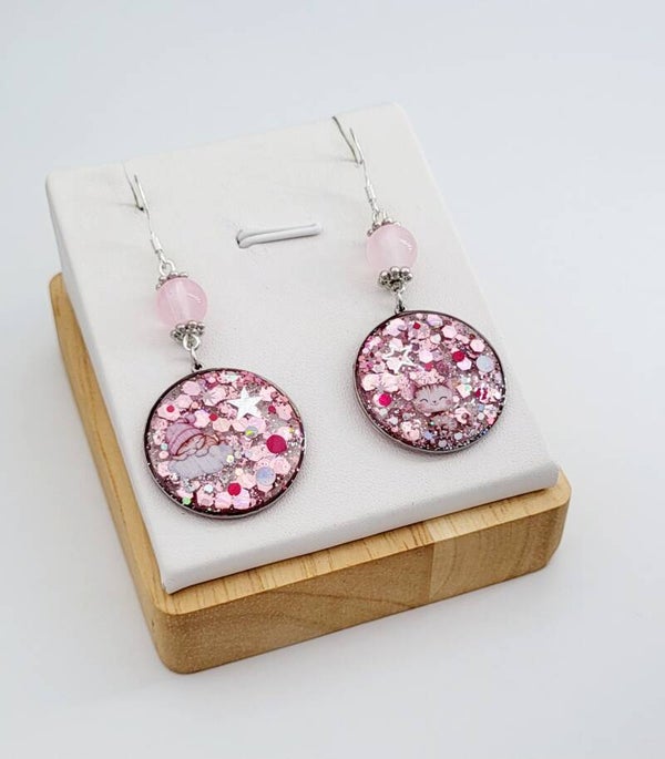 Boucles " Chaton tout doux "