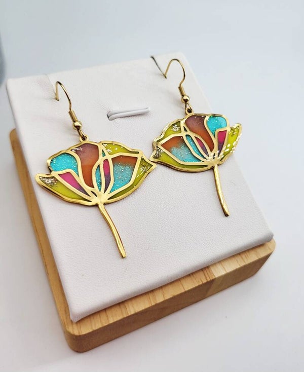 Boucles " Merveilles fleuries '