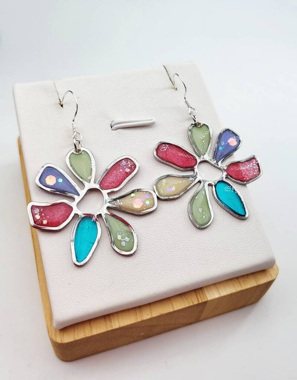 Boucles " Fleurs peps "