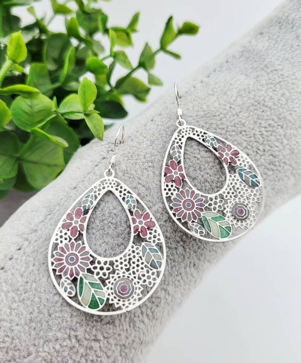 Boucles " Fleuries"