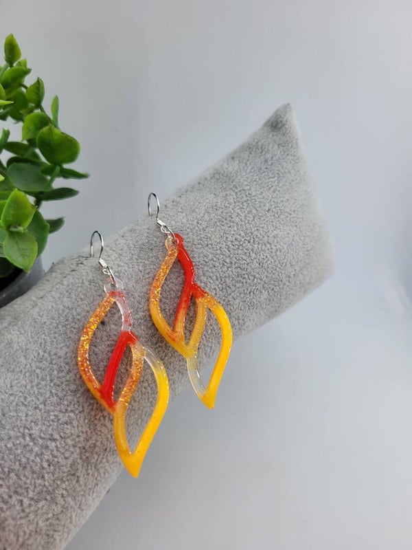 Boucles " Vagues soleil "