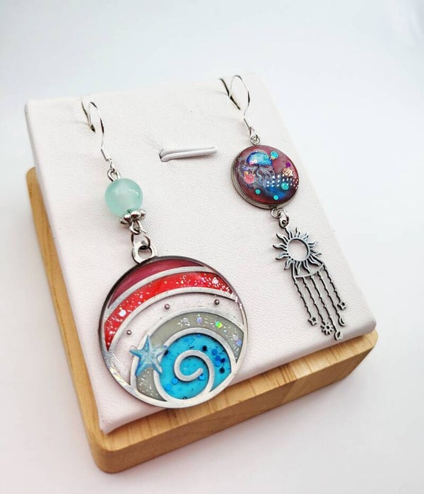 Boucles " Bord de mer "