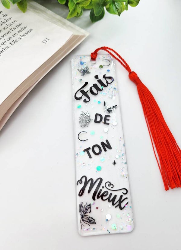 Marque-page " Fais de ton mieux "