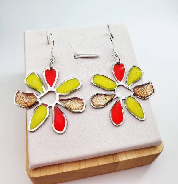 Boucles " Fleurs peps"