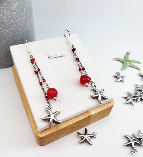 Boucles " Mer rouge"