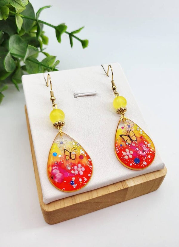 Boucles " Papillons peps"