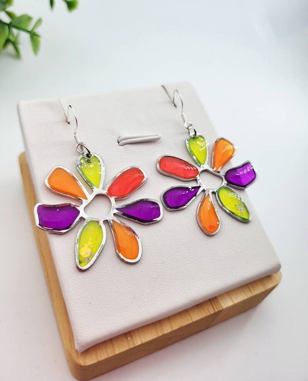 Boucles " Fleurs estivales peps"