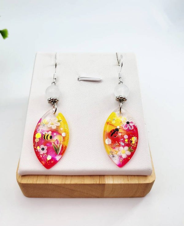 Boucles " Coccinelles "