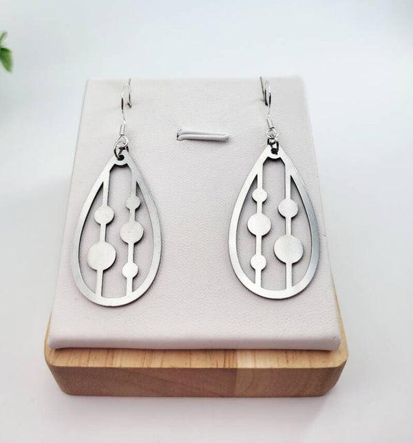 Boucles " Hélé'gantes Gouttes de pluie "