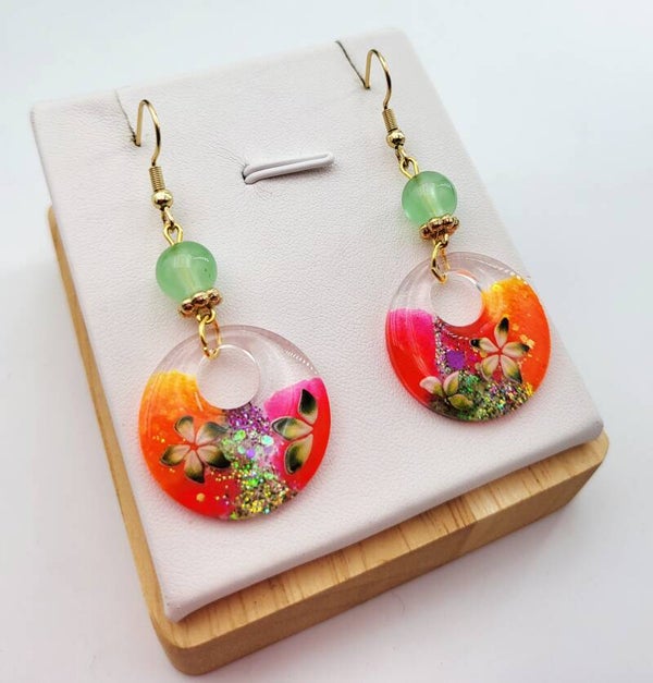 Boucles " Fleurs peps "