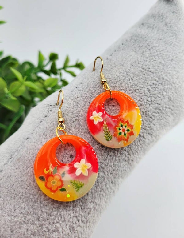Boucles " Créoles peps"