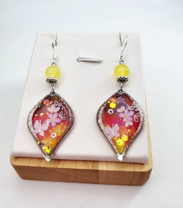 Boucles " Fleuries du soleil "