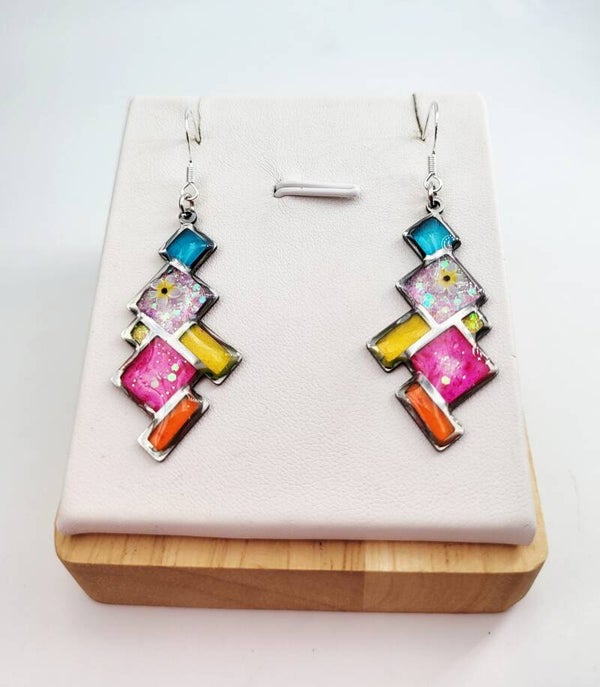 Boucles " Géométriques peps"