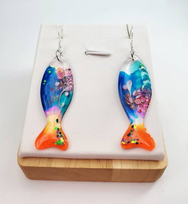 Boucles " Petits poissons "