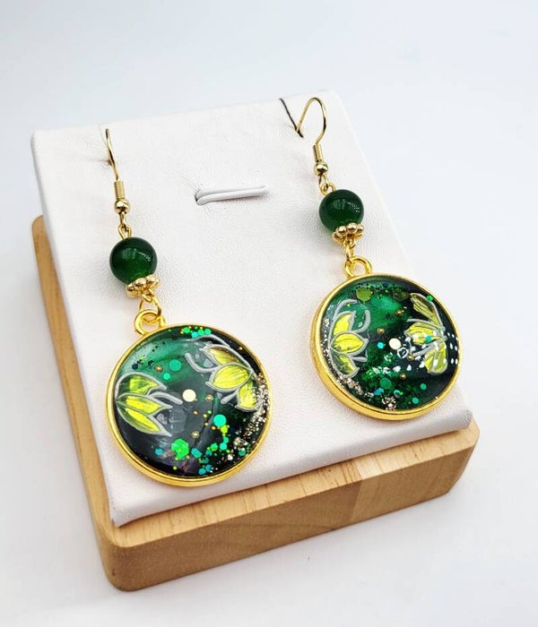 Boucles " Fleurs natures"