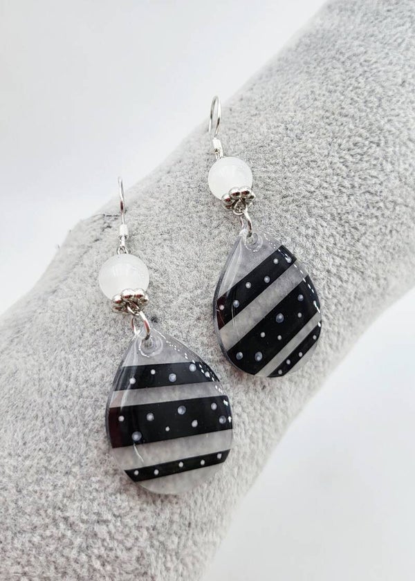 Boucles " Petits pois 2"