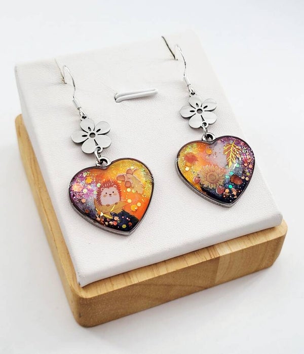 Boucles " Hérisson des bois "