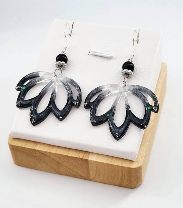 Boucles " Feuilles chics"