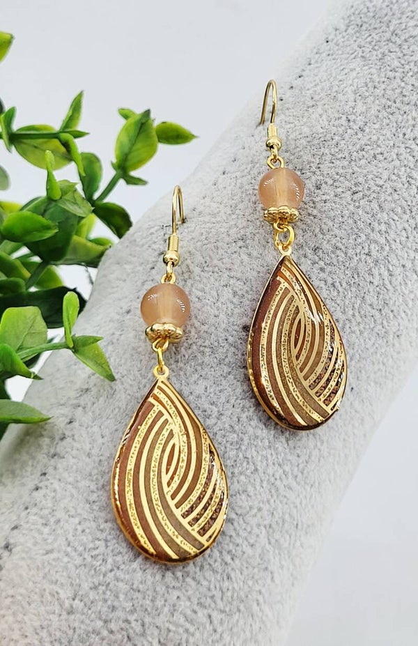 Boucles " Gouttes d'automne "