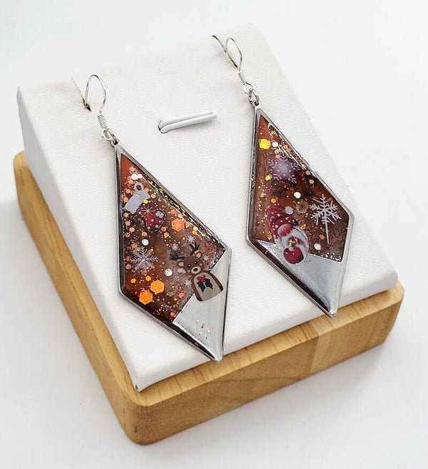 Boucles " Gnome et son renne"
