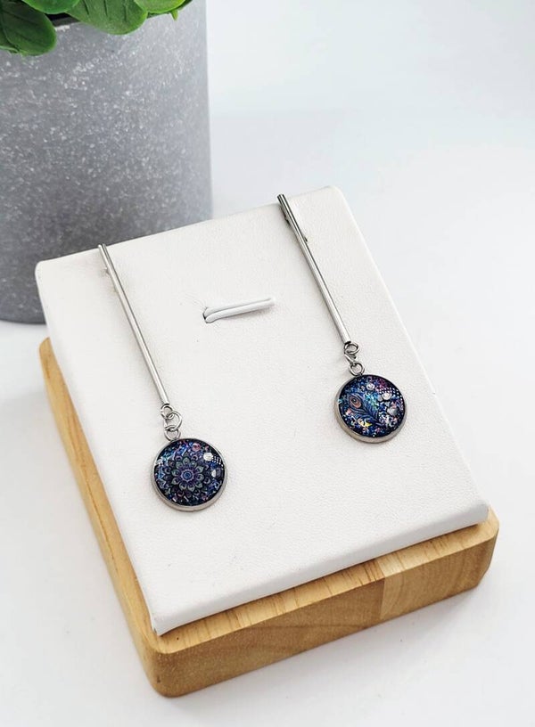Boucles " Chics paons "