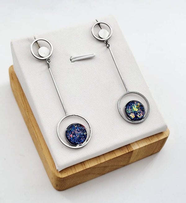 Boucles " Chics bleues"