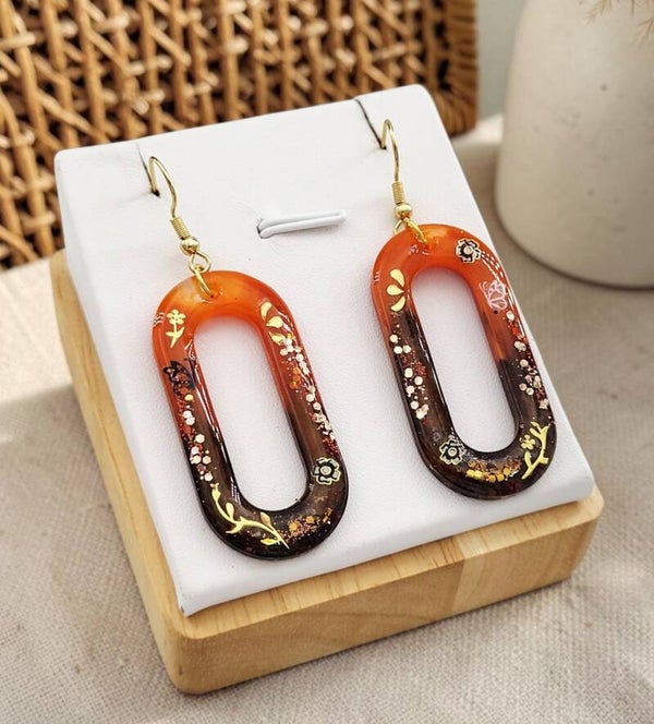 Boucles " Chics dorées "