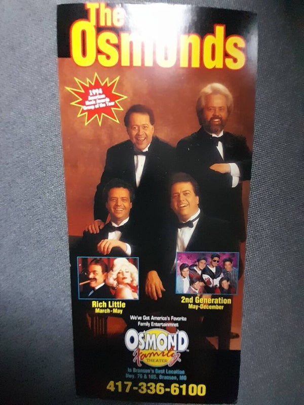 Osmonds flyer