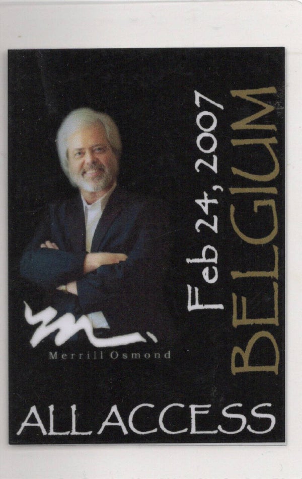 all access pass Merrill 2007