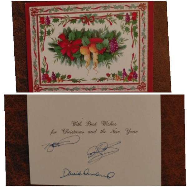 Osmond boys Christmas card