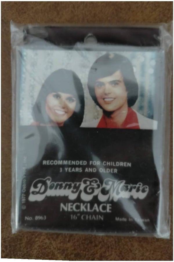 Donny & Marie necklace