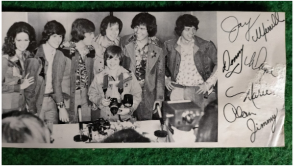Osmonds flyer card