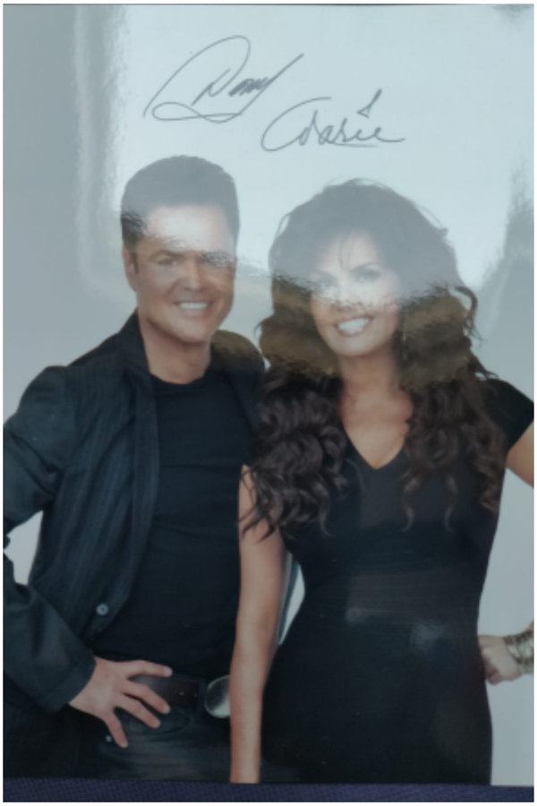 Donny and Marie photo