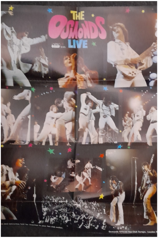 Poster the Osmonds live