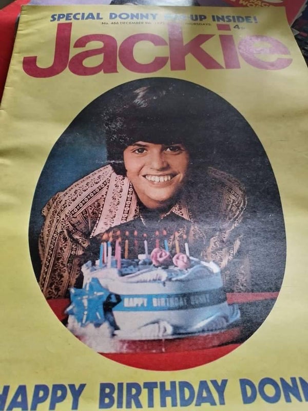 Jackie  happy birthday Donny