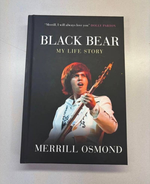 Merrill Osmond, black bear