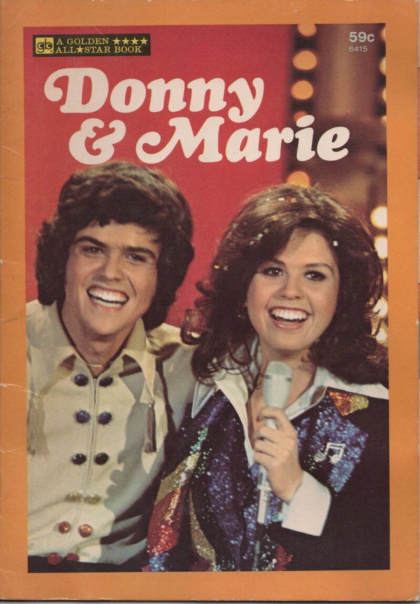 Donny & Marie a golden star all star book
