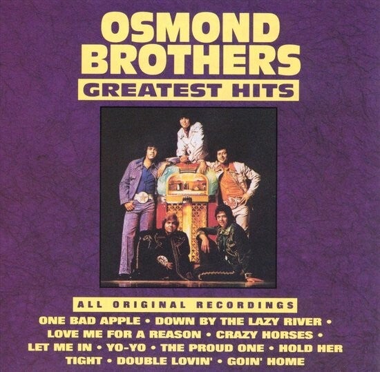the Osmond brothers greatest hits