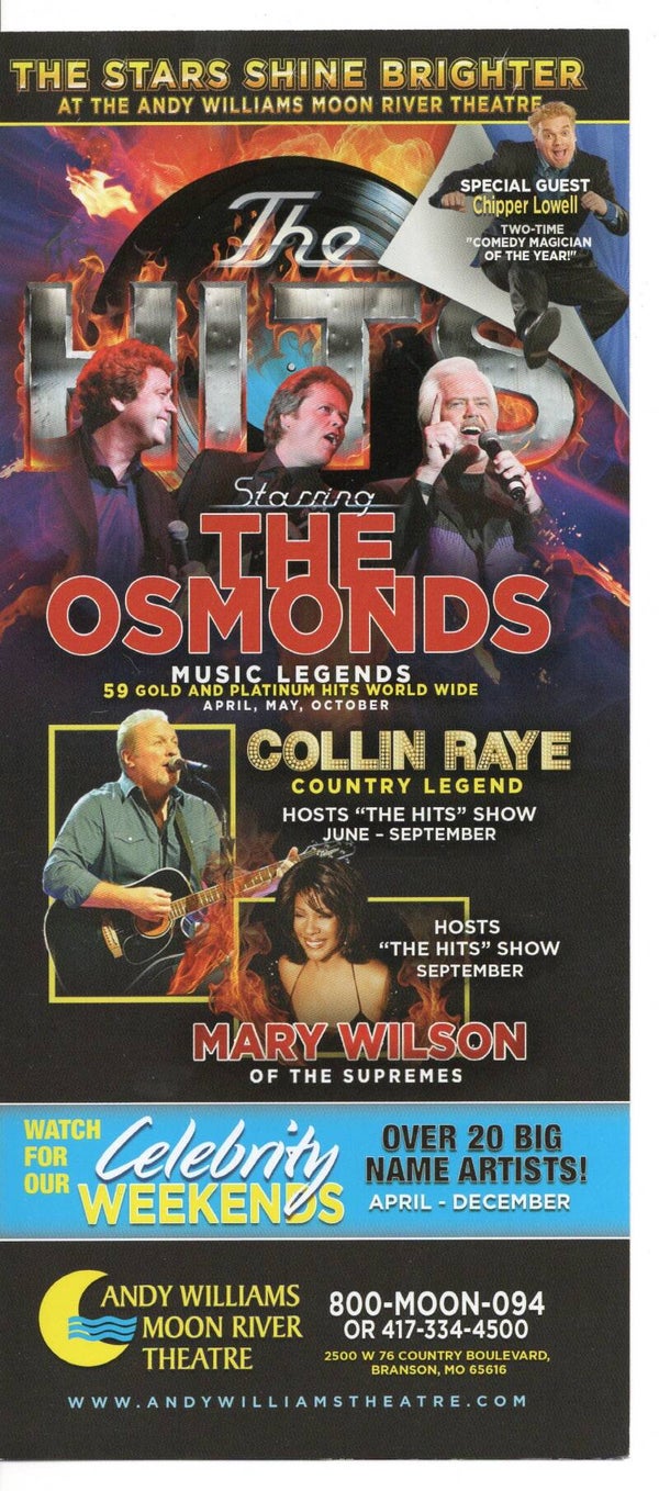 The Osmonds flyer