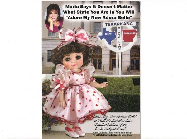 flyer/promocard Marie Osmond