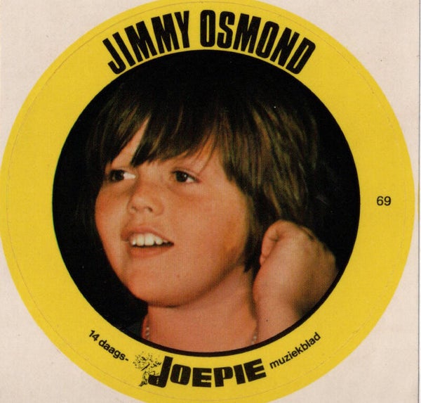 sticker Jimmy Osmond